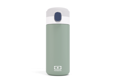 Pop Gourde Isotherme Vert Natural Inox 360 ml - MonBento