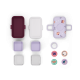 Tresor Bento LunchBox Kids Mauve Owly 800 ml - MonBento