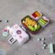Tresor Bento LunchBox Kids Paars Owly 800 ml - MonBento