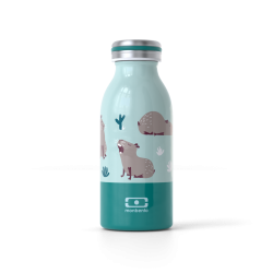 Cooly Bouteille Isotherme Kids Bleu Capy 350 ml  - MonBento Cooly Bouteille Isotherme Kids Bleu Capy 350 ml  - MonBento
