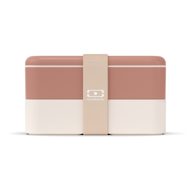 Original Bento LunchBox Rose Moka Recycled Made in France 1 L - MonBento