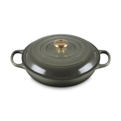 Lage Stoofpot 3,5 L Tijm Groen Limited Edition (30 cm)