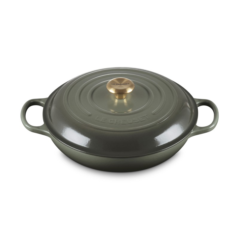 Lage Stoofpot 3,5 L Tijm Groen (30 cm) - Le Creuset