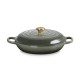 Cocotte Campagnard en Fonte 3,5 L Vert Thym (30 cm) - Le Creuset