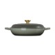 Cocotte Campagnard en Fonte 3,5 L Vert Thym (30 cm) - Le Creuset