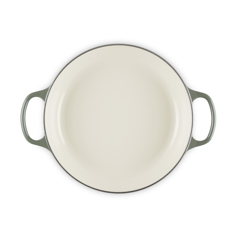 Cocotte Campagnard en Fonte 3,5 L Vert Thym (30 cm)  - Le Creuset