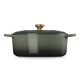 Cocotte Fonte Signature Ovale 6,3 L Vert Thym (31 cm)  - Le Creuset