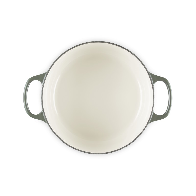 Cocotte Fonte Signature Ronde 4,2 L Vert Thym (24 cm)  - Le Creuset