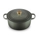 Cocotte Fonte Signature Ronde 6,7 L Vert Thym (28 cm)  - Le Creuset
