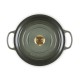 Cocotte Fonte Signature Ronde 6,7 L Vert Thym (28 cm)  - Le Creuset
