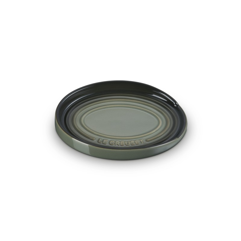 Repose Cuillère Céramique Vert Thym  - Le Creuset