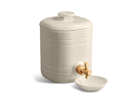 Azijnmaker Keramiek Argile Gebroken Wit 2,5 l - Emile Henry