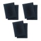 Filtres Anti Odeurs Charbon Actif pour Bac à Compostage et Poubelle 6 pcs - Joseph Joseph