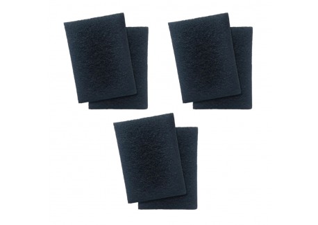 Filtres Anti Odeurs Charbon Actif pour Bac à Compostage et Poubelle 6 pcs  - Joseph Joseph