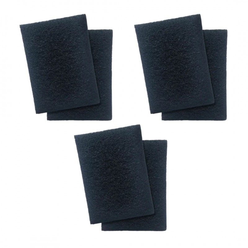 Filtres Anti Odeurs Charbon Actif pour Bac à Compostage et Poubelle 6 pcs - Joseph Joseph