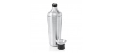 SteeL Shaker Cocktail Inox 700 ml + Bouchon Doseur Gradué