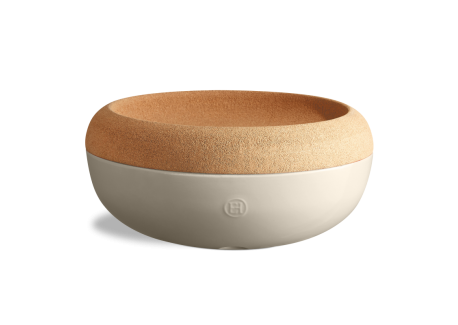 Grotepot met Deksel 6,5 L Argile Gebroken Wit - Emile Henry