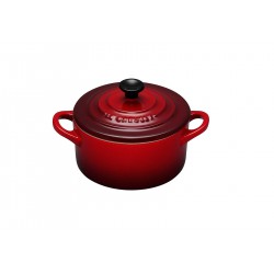 Rond Mini Stoofpotje 25 cl Kersenrood (10 cm) - Le Creuset Rond Mini Stoofpotje 25 cl Kersenrood (10 cm) - Le Creuset