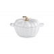 Gietijzeren Cocotte Pompoen 3,7 L Wit Gold (24 cm) - Le Creuset