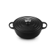 Marmite Fonte Ronde 4,1 L Noir Mat (26 cm)  - Le Creuset