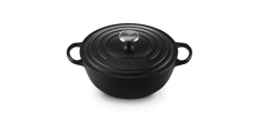 Marmite Fonte Ronde 4,1 L Noir Mat (26 cm) 