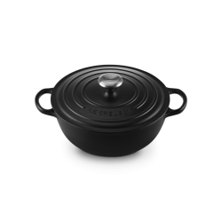 Stoofsoeppot 4,1 L Mat Zwart (26 cm)