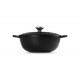 Marmite Fonte Ronde 4,1 L Noir Mat (26 cm)  - Le Creuset