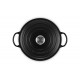 Marmite Fonte Ronde 4,1 L Noir Mat (26 cm)  - Le Creuset