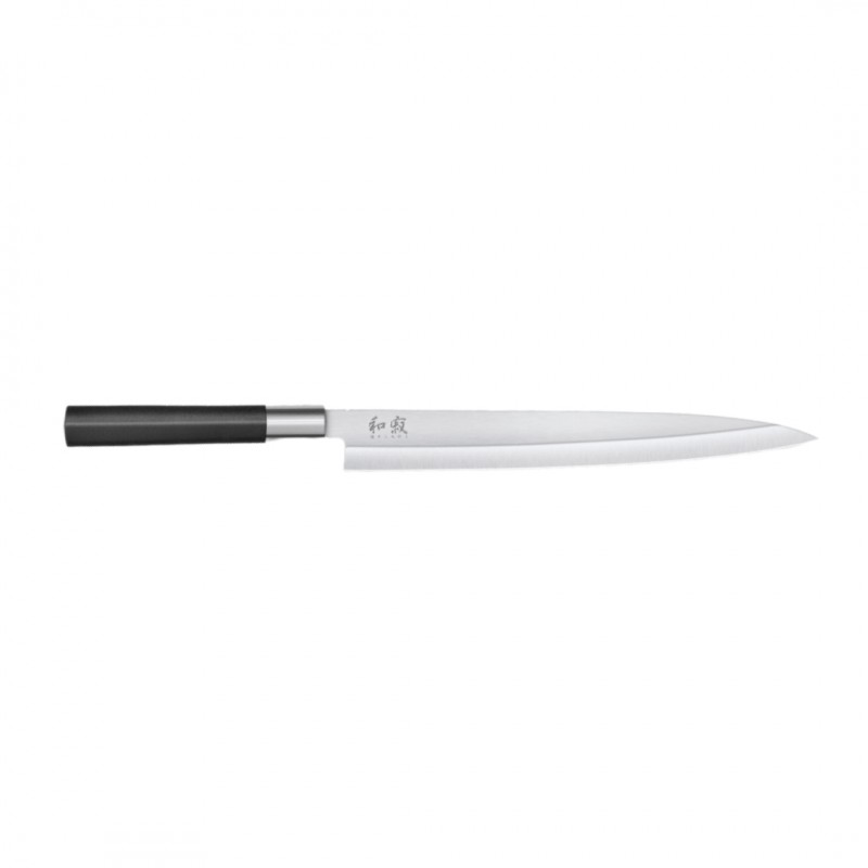 Wasabi Black Yanagiba Couteau à sushi/sashimi 24 cm - Kai