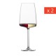 Vivid Senses (Sensa) Verre à Vin Fruité et Fin Vin Blanc / Rouge 1 (2 pcs) - Zwiesel Glas