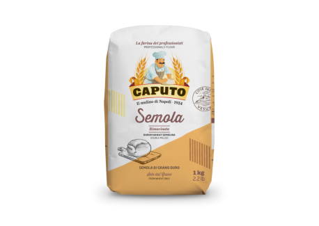 Fijne harde Tarwegriesmeel voor Pasta 1 kg - Caputo