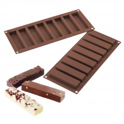 My Snack Moule en Silicone 8 Barres de Céréales 33x20 cm 