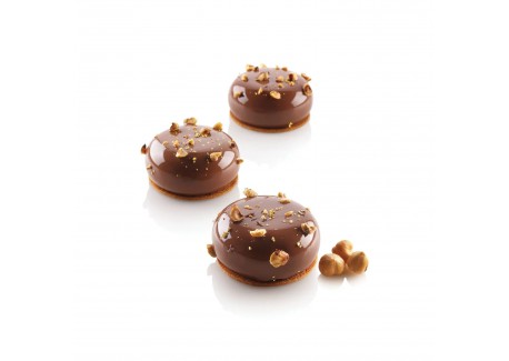 Moule en Silicone 3D Stone 85 8x85 ml  - Silikomart Professional