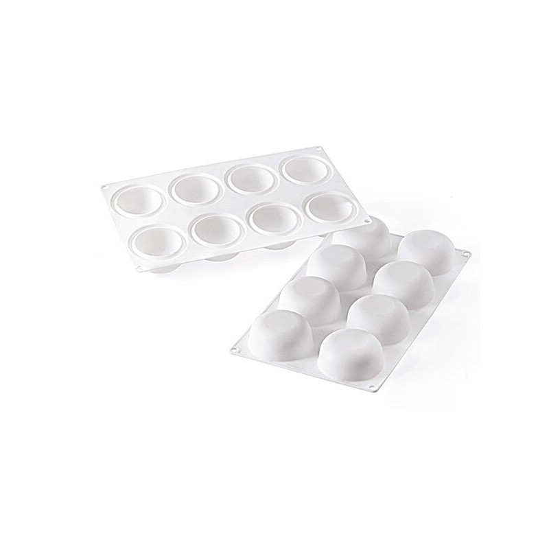 Moule en Silicone 3D Stone 85 8x85 ml - Silikomart Professional