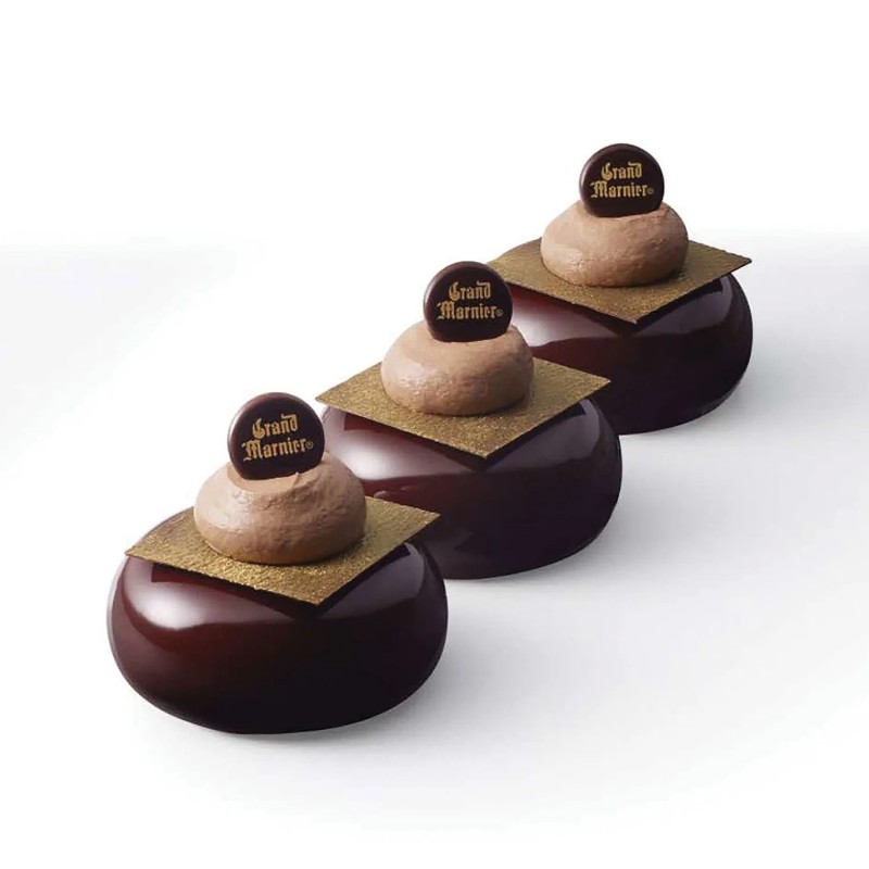 Moule en Silicone 3D Stone 85 8x85 ml - Silikomart Professional