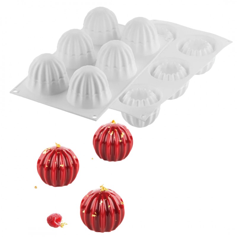 Moule en Silicone 3D Supernova 105 6x105 ml - Silikomart Professional