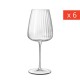 Speakeasies Swing Verre à Vin Blanc 55 (6 pcs) - Luigi Bormioli