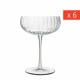 Speakeasies Swing Champagne/Cocktail Coupe 30 (6 stuks) - Luigi Bormioli