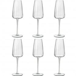 Speakeasies Swing Flûte à Champagne / Cocktail 21 (6 pcs) - Luigi Bormioli Speakeasies Swing Flûte à Champagne / Cocktail 21 (6 pcs) - Luigi Bormioli