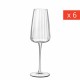 Speakeasies Swing Flûte à Champagne / Cocktail 21 (6 pcs) - Luigi Bormioli