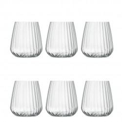 Speakeasies Swing Gobelet à Eau / Whisky 45 (6 pcs) - Luigi Bormioli