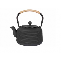 Théière Fonte avec Filtre Noir Mat 1,5 L