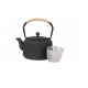 Théière Fonte avec Filtre Noir Mat 1,5 L  - Cosy Trendy