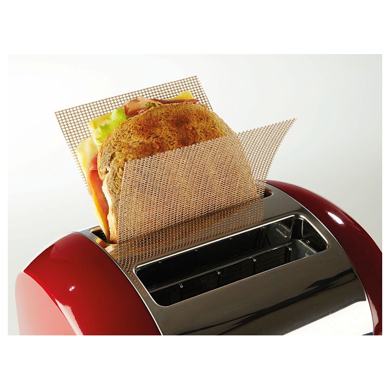 Quick Crisp herbruikbare broodroosterzakjes 32x13 cm 2 stuks - NoStick