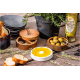 Coupelle à Huile d'Olive, Beurrier et Pot à Sel/Epices Set 3 pcs - Style de Vie