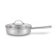 Cicla 3 Sauteuse Inox Recyclé avec Couvercle en Verre 24 cm 3,2 l - Beka Cookware