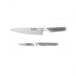 G5531 Set 2 Couteaux Chef 18 cm + Office 8 cm  - Global G5531 Set 2 Couteaux Chef 18 cm + Office 8 cm  - Global