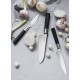 Wasabi Black Set 3 Couteaux Santoku 16,5 + à Trancher 15 + Office 10  - Kai