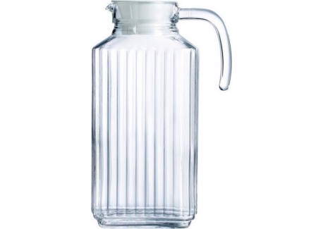 Quadro Glazen Waterkan met Deksel 1,7L - Luminarc