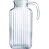 Quadro Carafe à Eau en Verre avec Couvercle 1,7 l